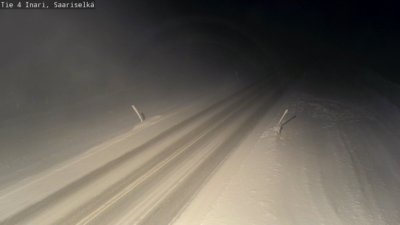 Kelikamerat Kuva Tie 4 Inari, Saariselkä, Kaunispää, Inari, Lappi