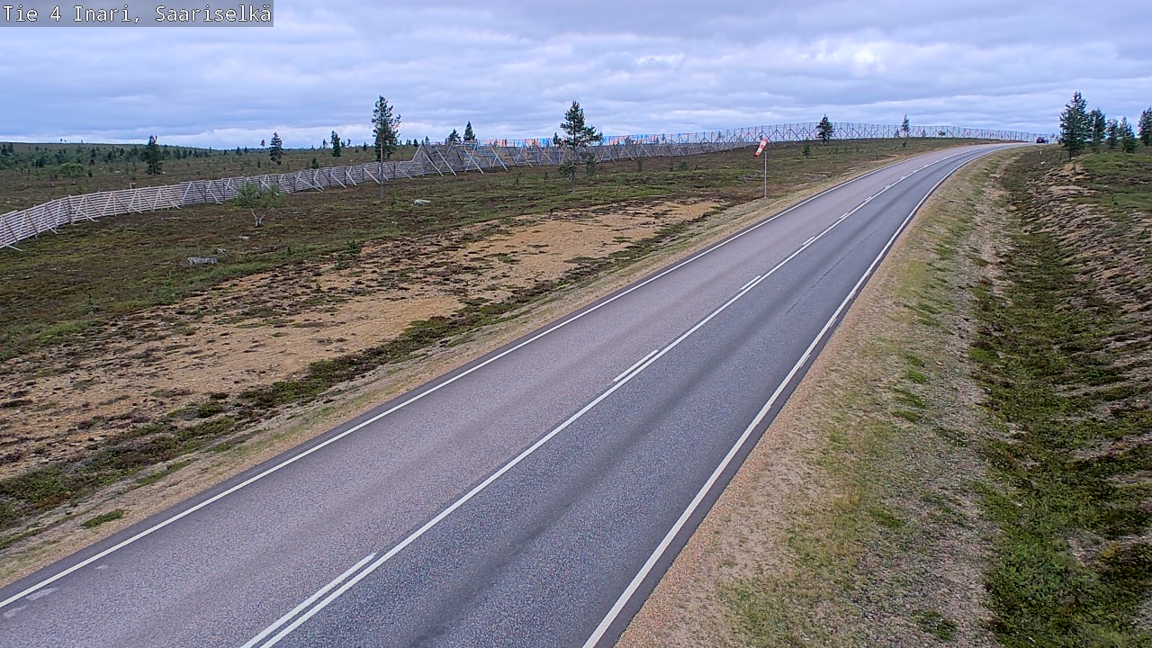 Kelikamerat Kuva Tie 4 Inari, Saariselkä, Kaunispää, Inari, Lappi