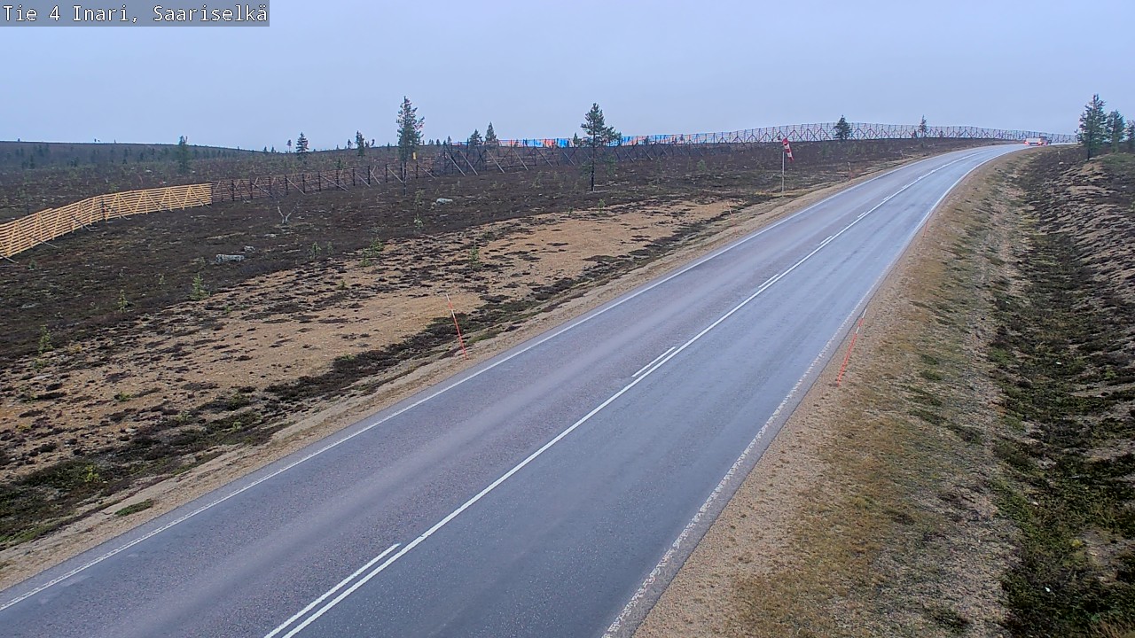 Kelikamerat Kuva Tie 4 Inari, Saariselkä, Kaunispää, Inari, Lappi