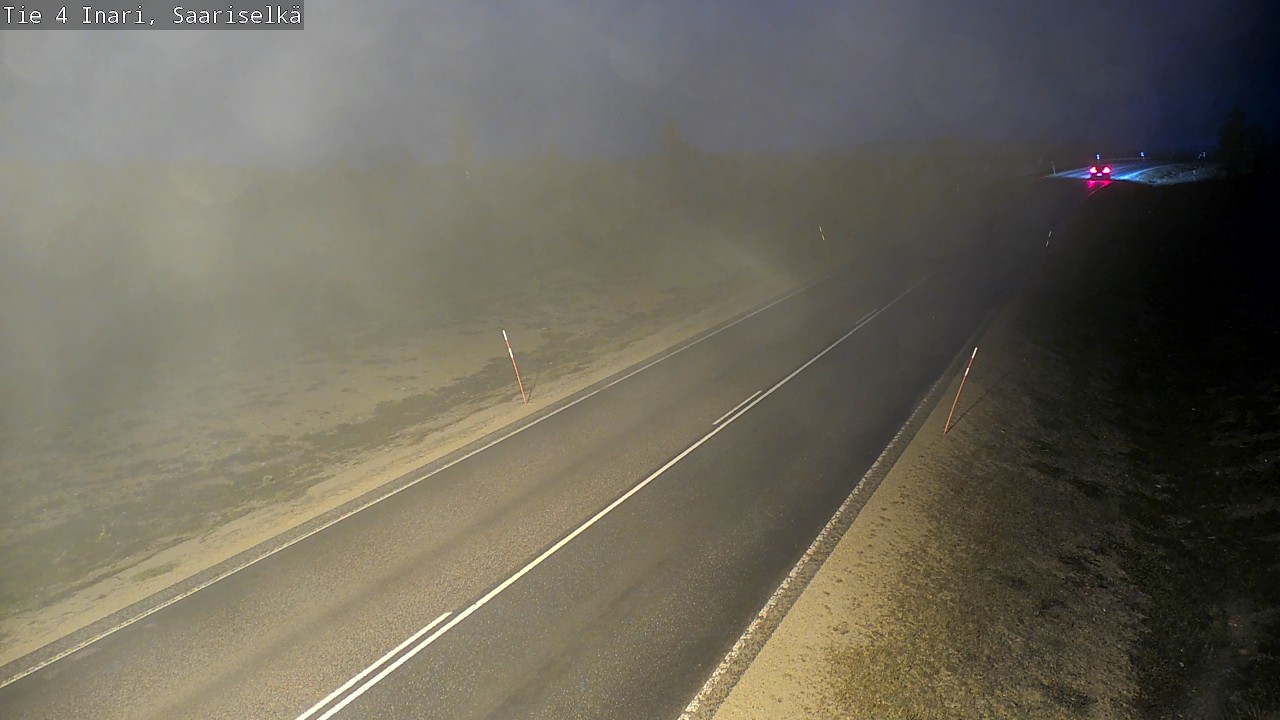 Kelikamerat Kuva Tie 4 Inari, Saariselkä, Kaunispää, Inari, Lappi