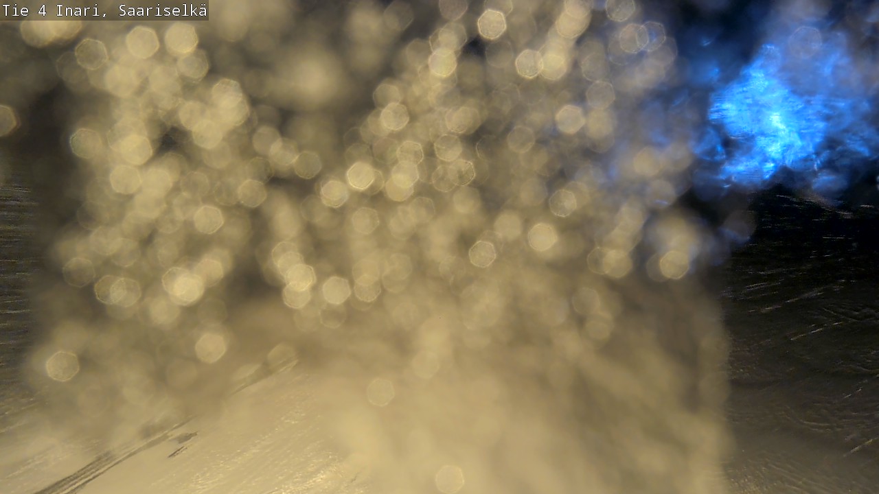 Weather Camera Image Road 4 Inari, Saariselkä, Kaunispää, Inari, Lappi