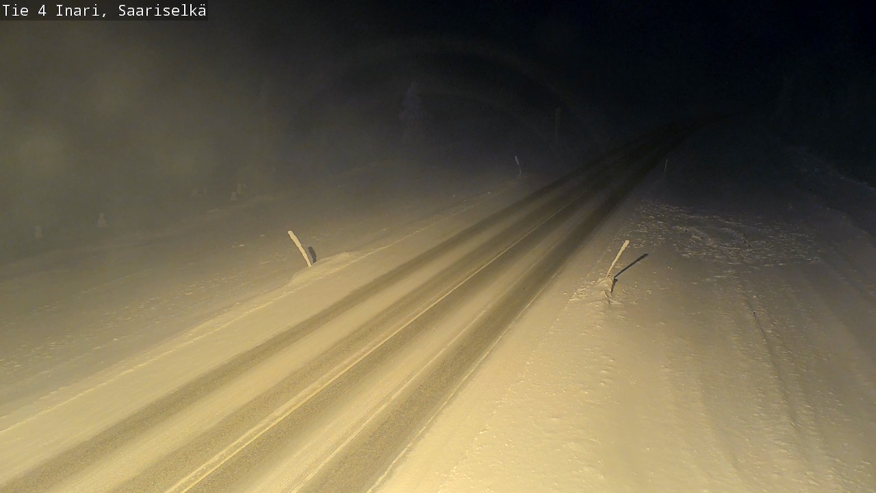 Kelikamerat Kuva Tie 4 Inari, Saariselkä, Kaunispää, Inari, Lappi