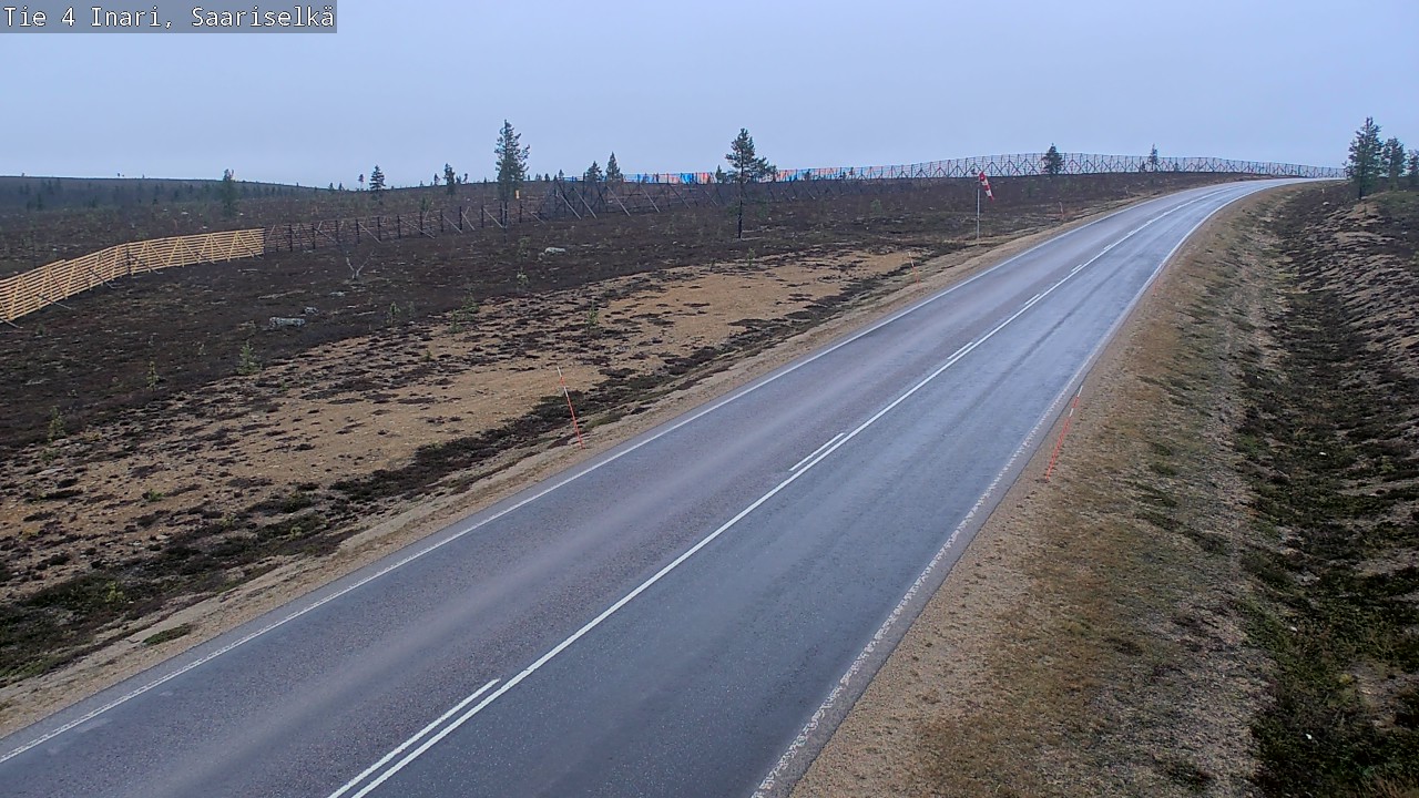 Kelikamerat Kuva Tie 4 Inari, Saariselkä, Kaunispää, Inari, Lappi