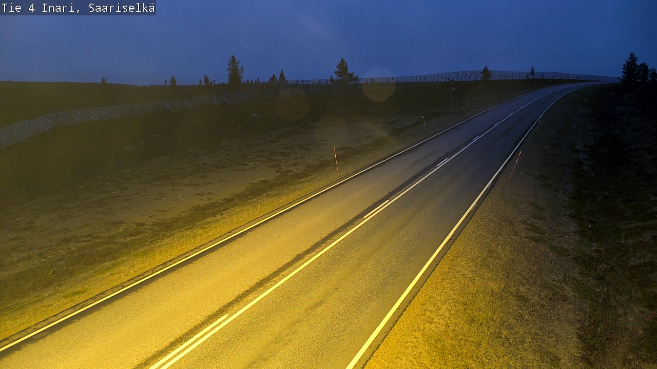 Kelikamerat Kuva Tie 4 Inari, Saariselkä, Kaunispää, Inari, Lappi