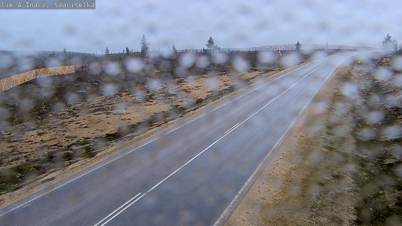 Kelikamerat Kuva Tie 4 Inari, Saariselkä, Kaunispää, Inari, Lappi