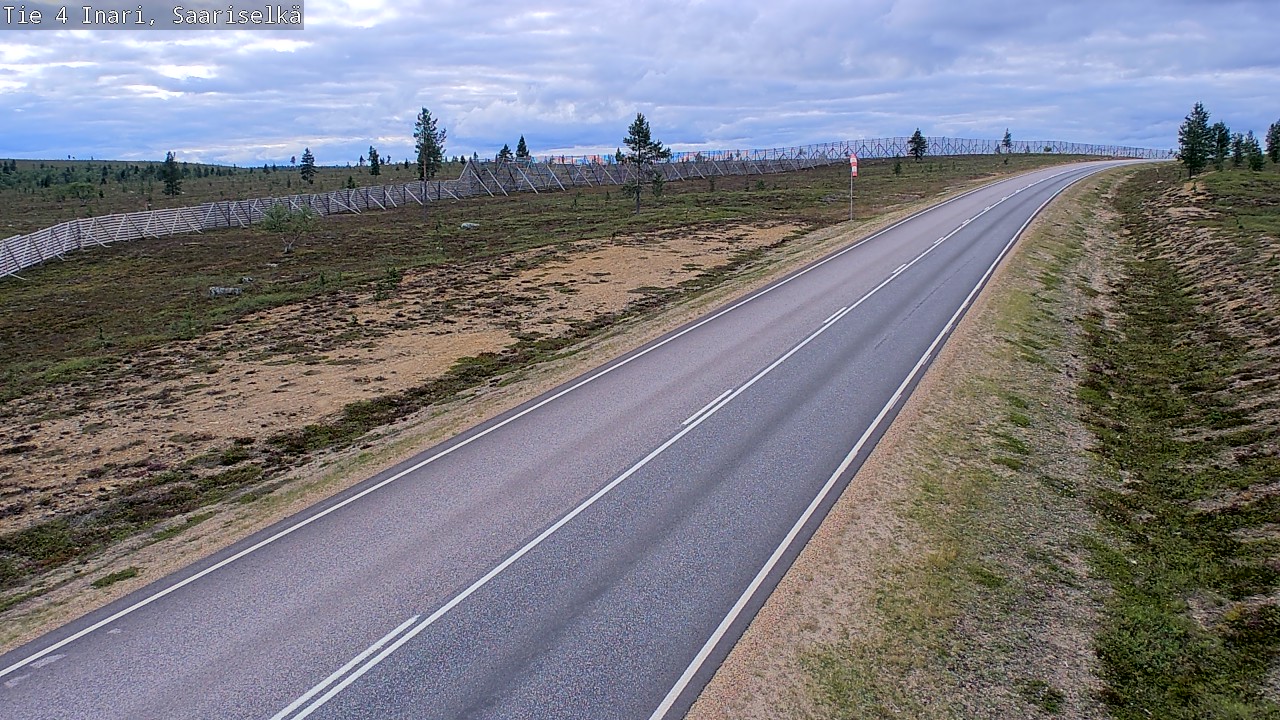 Kelikamerat Kuva Tie 4 Inari, Saariselkä, Kaunispää, Inari, Lappi