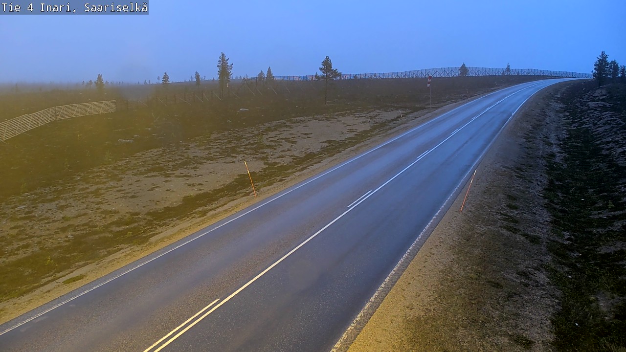 Kelikamerat Kuva Tie 4 Inari, Saariselkä, Kaunispää, Inari, Lappi