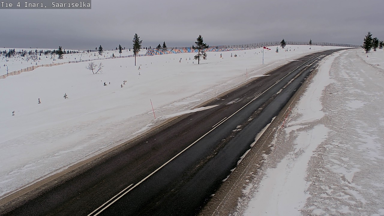 Kelikamerat Kuva Tie 4 Inari, Saariselkä, Kaunispää, Inari, Lappi