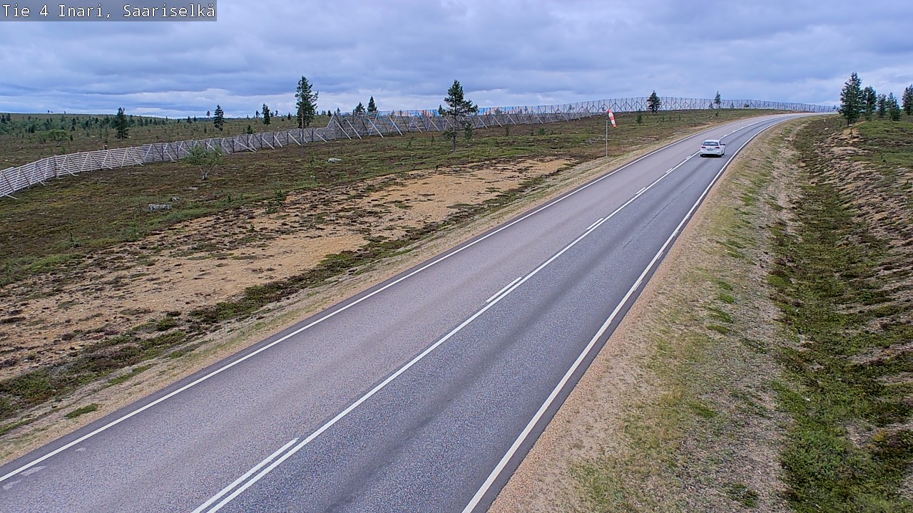Kelikamerat Kuva Tie 4 Inari, Saariselkä, Kaunispää, Inari, Lappi