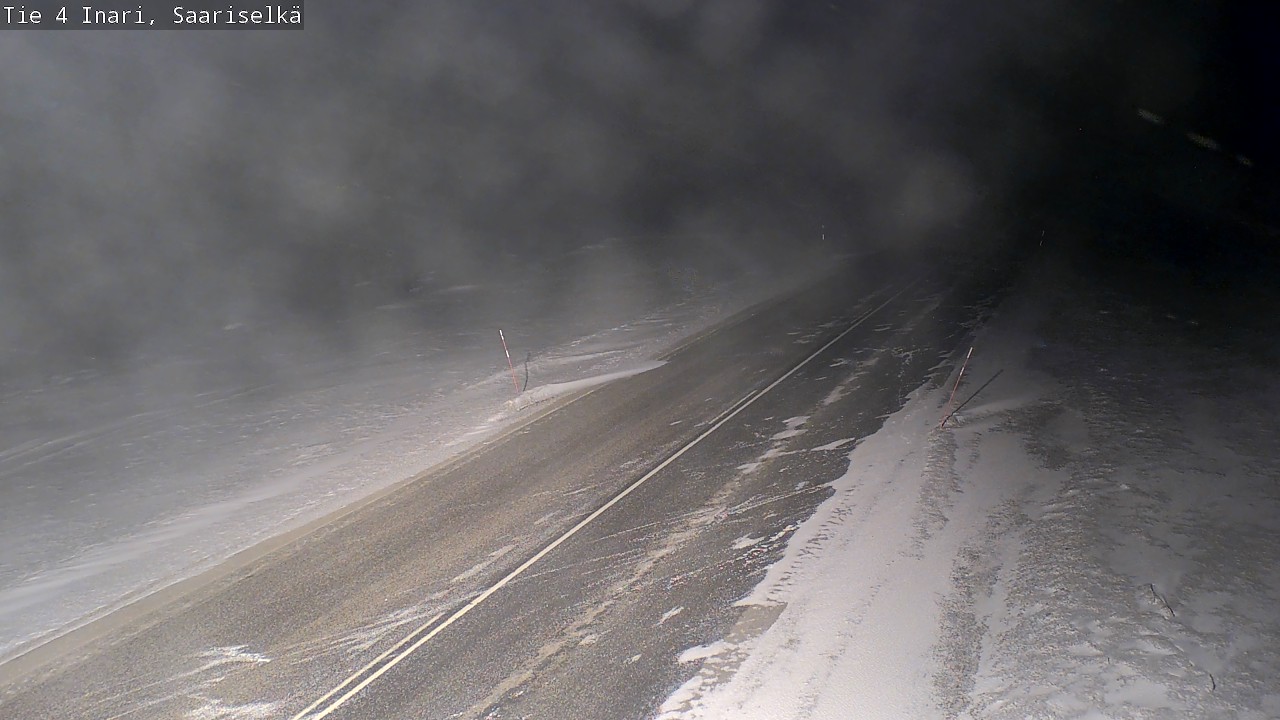 Kelikamerat Kuva Tie 4 Inari, Saariselkä, Kaunispää, Inari, Lappi