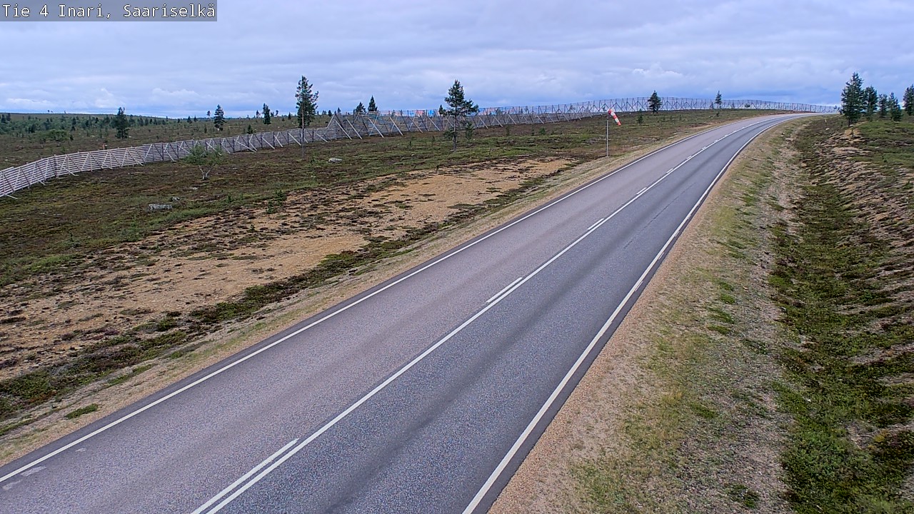 Kelikamerat Kuva Tie 4 Inari, Saariselkä, Kaunispää, Inari, Lappi