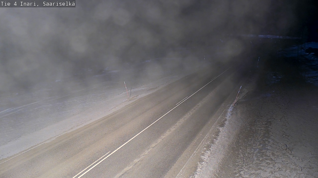 Kelikamerat Kuva Tie 4 Inari, Saariselkä, Kaunispää, Inari, Lappi