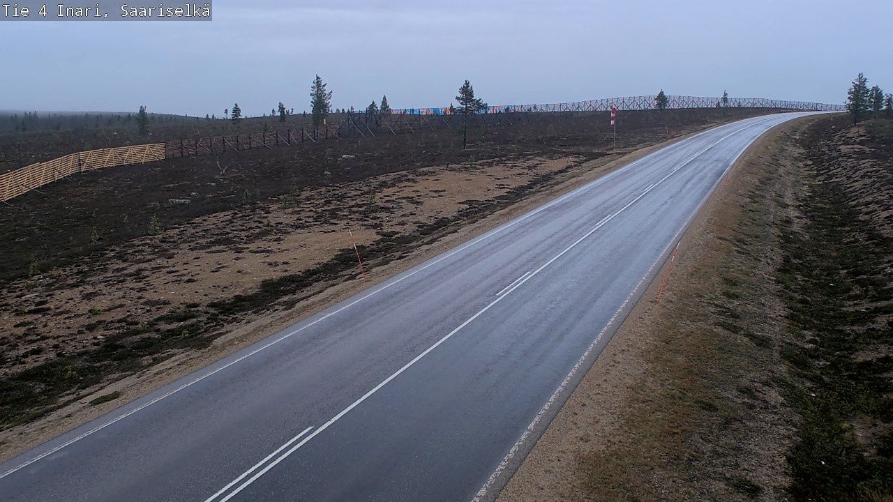 Kelikamerat Kuva Tie 4 Inari, Saariselkä, Kaunispää, Inari, Lappi