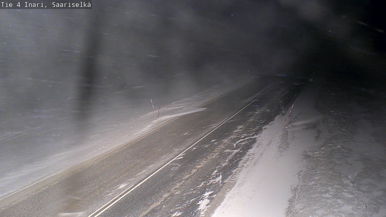 Kelikamerat Kuva Tie 4 Inari, Saariselkä, Kaunispää, Inari, Lappi