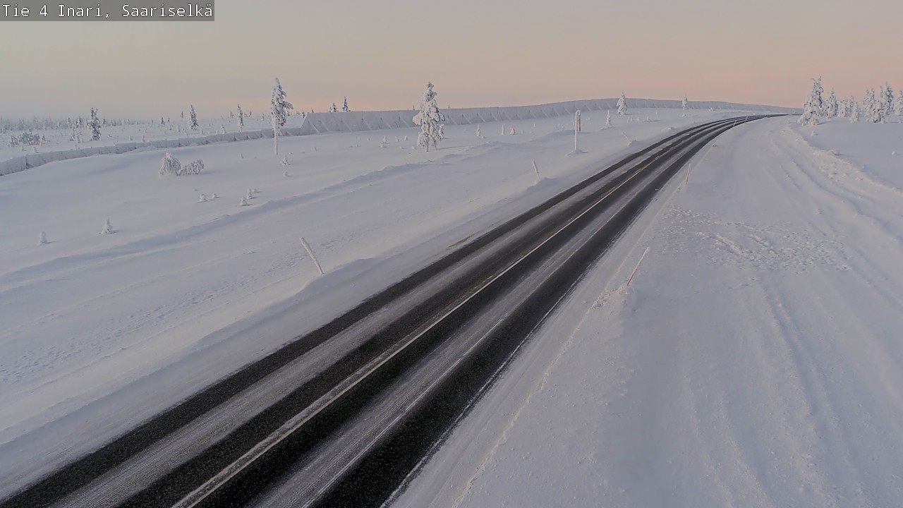 Kelikamerat Kuva Tie 4 Inari, Saariselkä, Kaunispää, Inari, Lappi