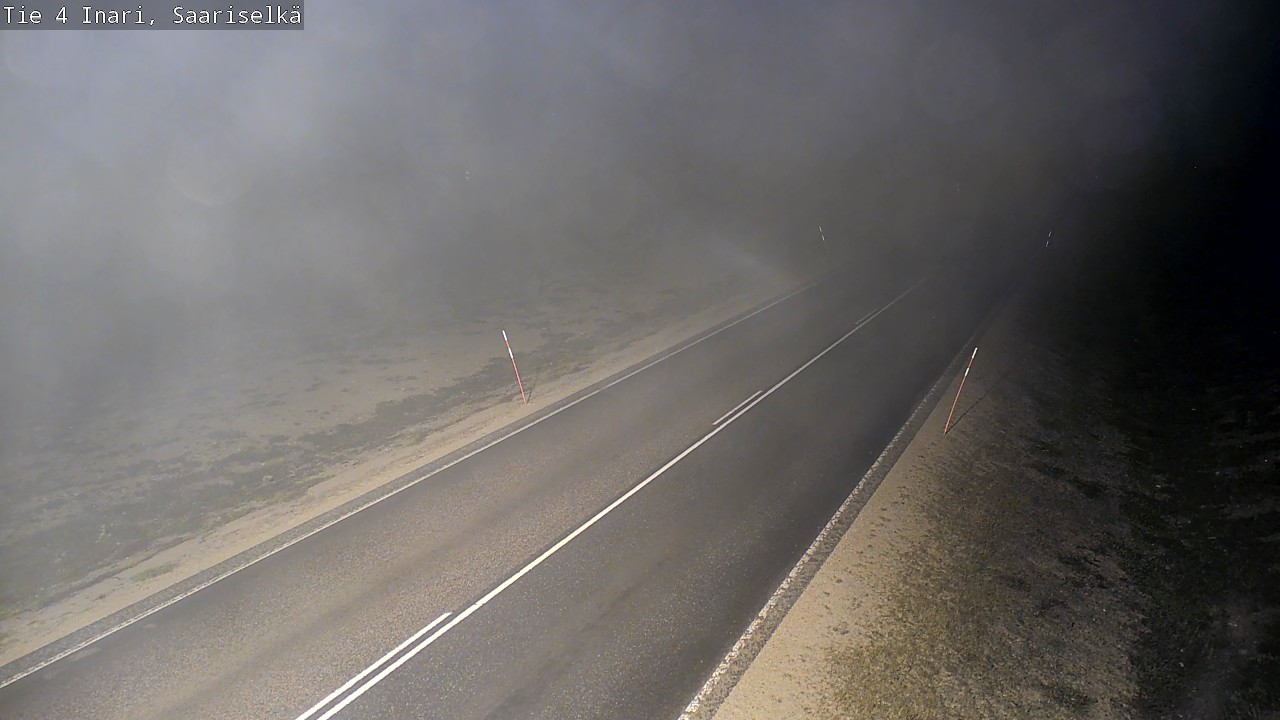 Kelikamerat Kuva Tie 4 Inari, Saariselkä, Kaunispää, Inari, Lappi