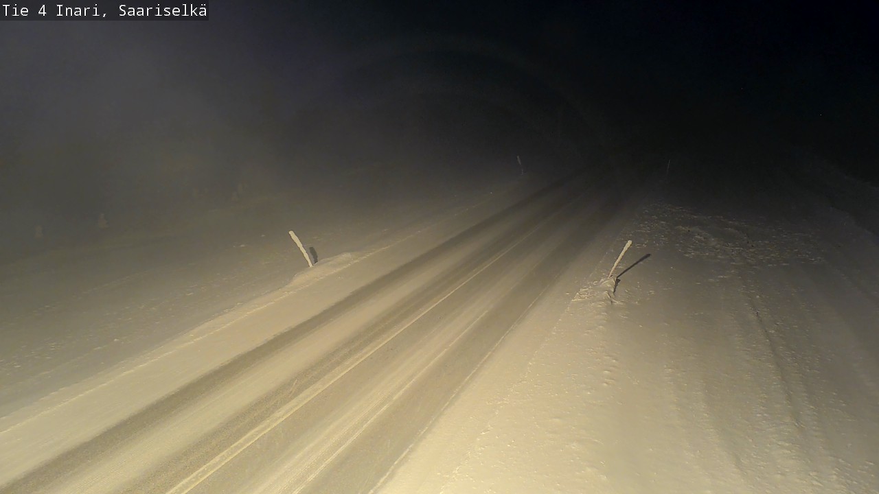Kelikamerat Kuva Tie 4 Inari, Saariselkä, Kaunispää, Inari, Lappi