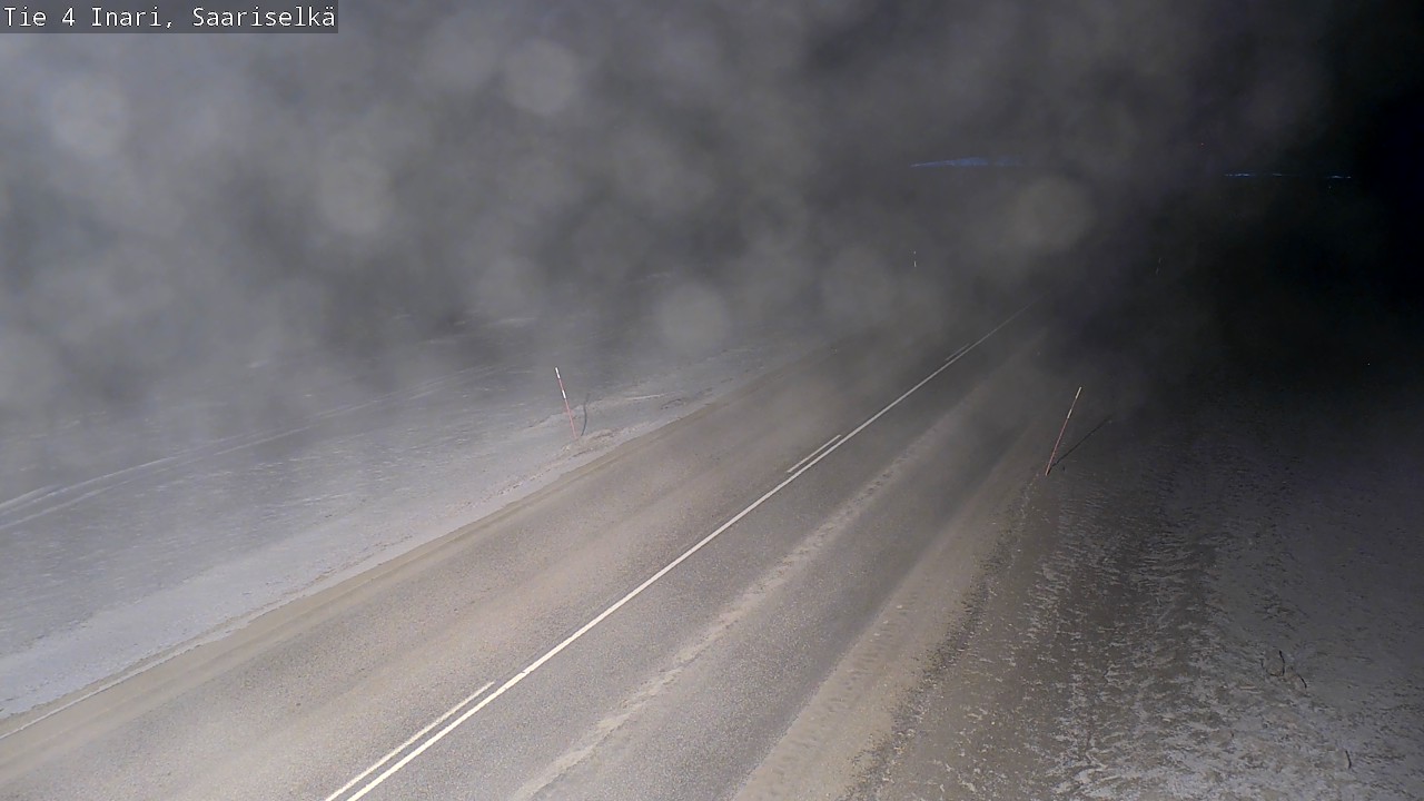 Kelikamerat Kuva Tie 4 Inari, Saariselkä, Kaunispää, Inari, Lappi