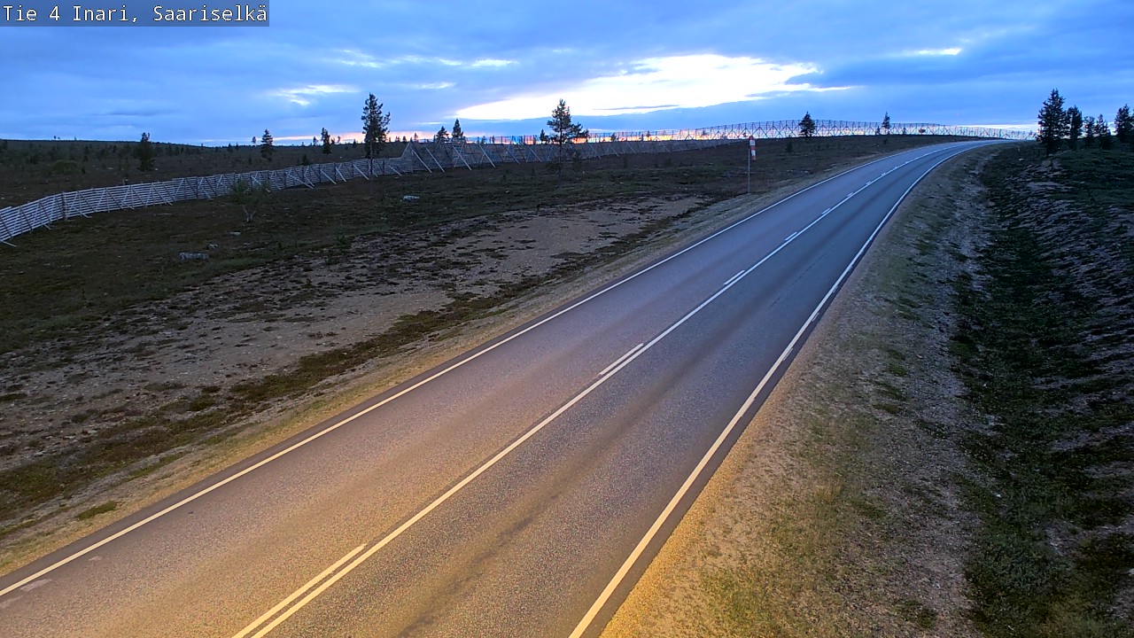Kelikamerat Kuva Tie 4 Inari, Saariselkä, Kaunispää, Inari, Lappi