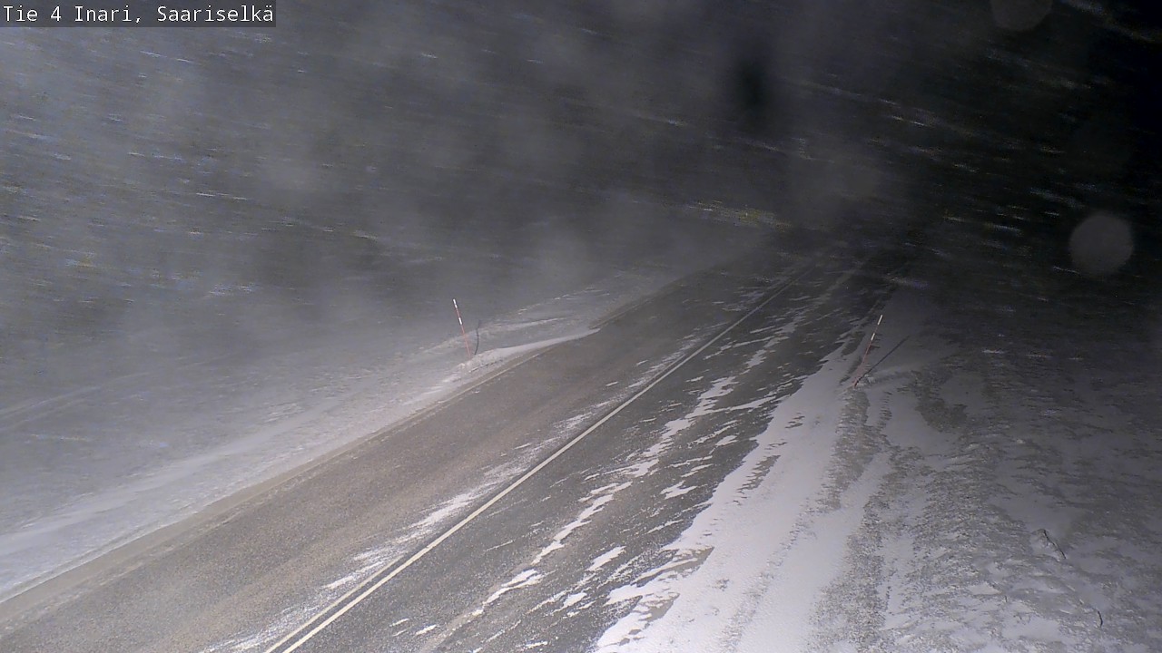 Kelikamerat Kuva Tie 4 Inari, Saariselkä, Kaunispää, Inari, Lappi