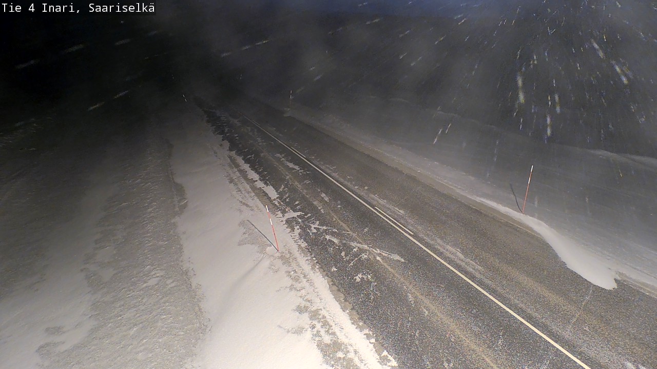 Kelikamerat Kuva Tie 4 Inari, Saariselkä, Kaunispää, Inari, Lappi