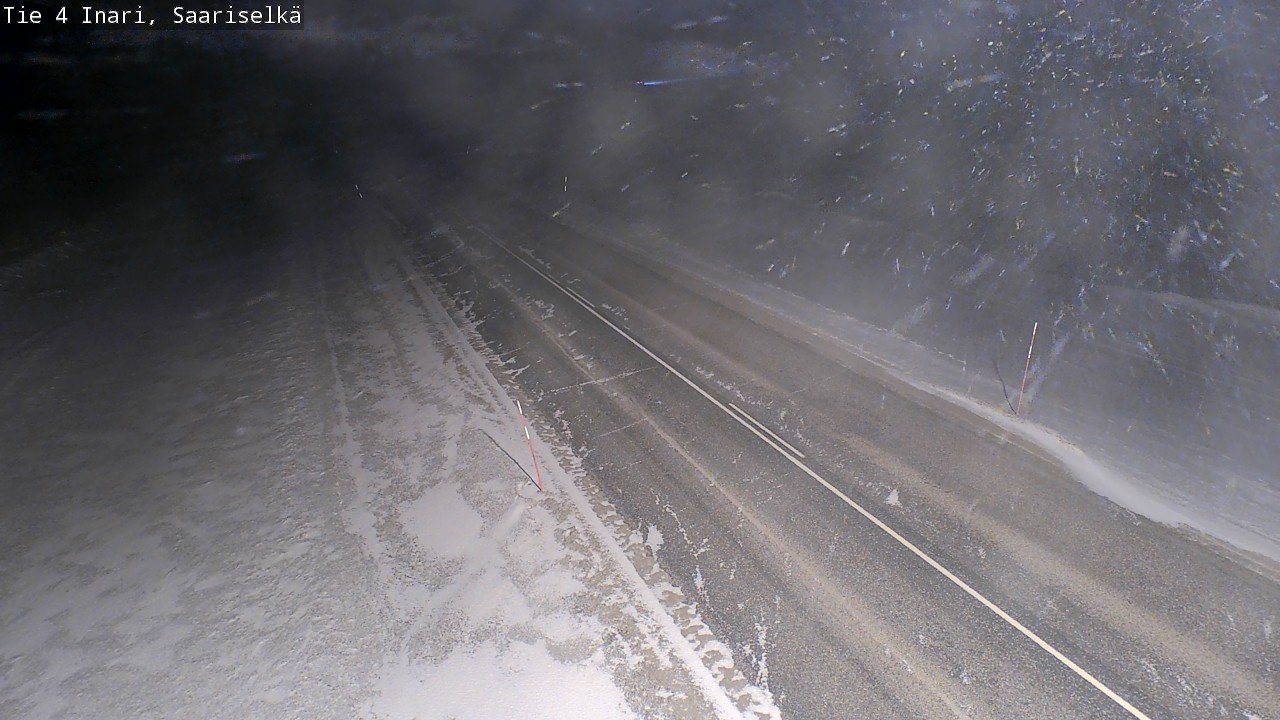 Kelikamerat Kuva Tie 4 Inari, Saariselkä, Kaunispää, Inari, Lappi