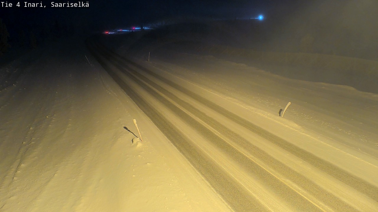 Kelikamerat Kuva Tie 4 Inari, Saariselkä, Kaunispää, Inari, Lappi