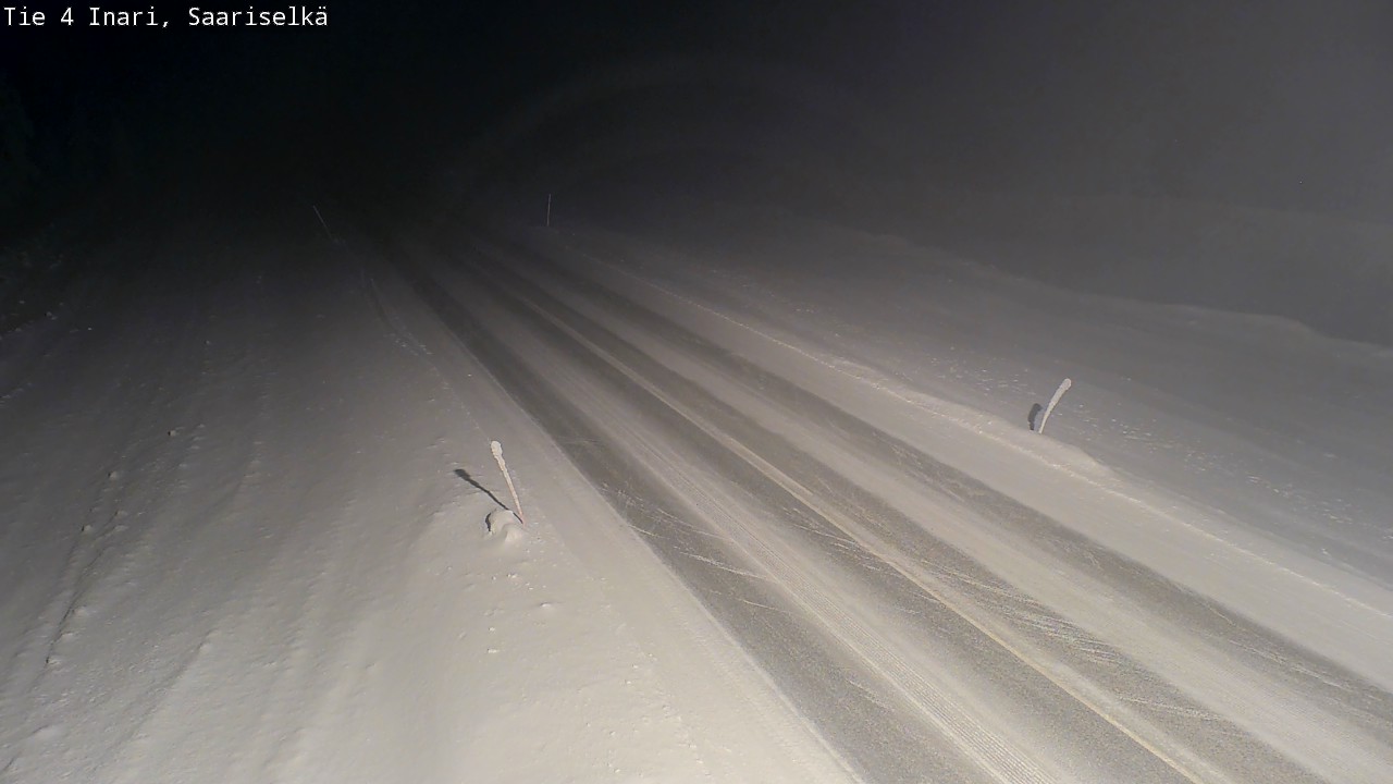 Kelikamerat Kuva Tie 4 Inari, Saariselkä, Kaunispää, Inari, Lappi
