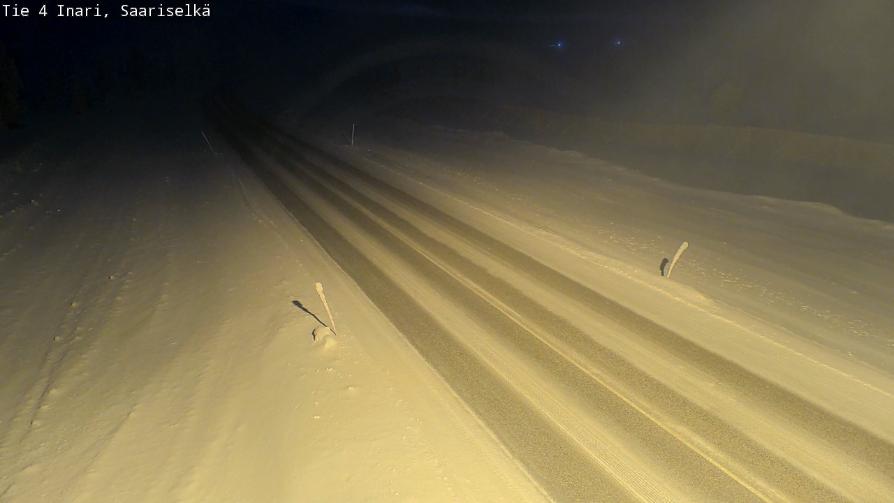 Kelikamerat Kuva Tie 4 Inari, Saariselkä, Kaunispää, Inari, Lappi