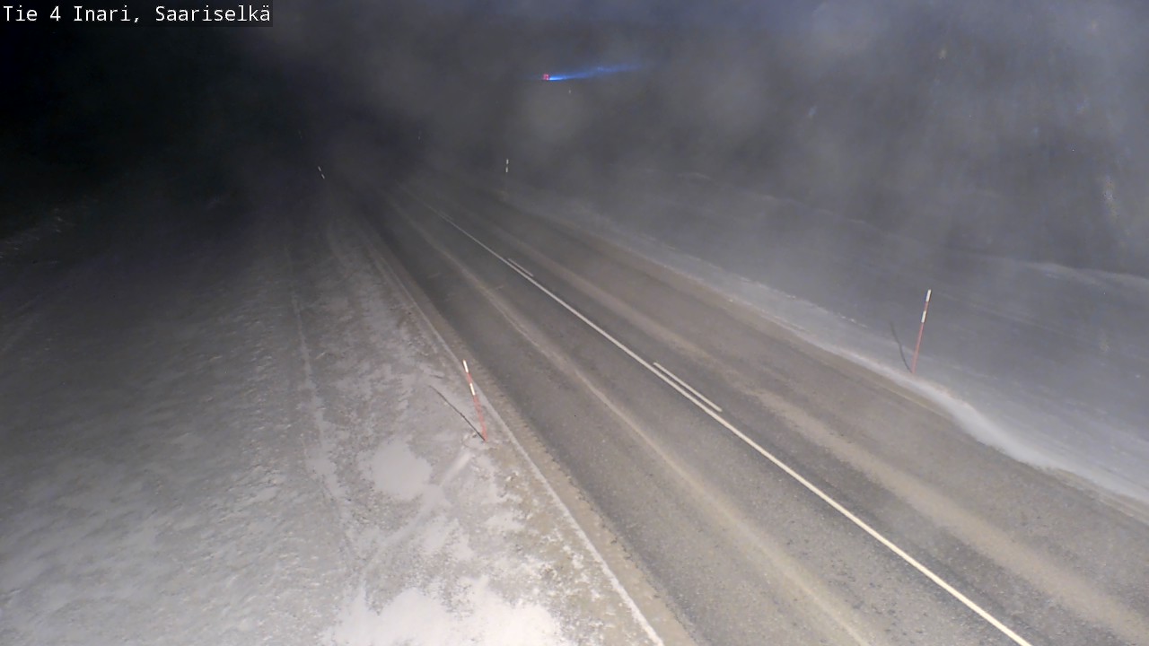 Kelikamerat Kuva Tie 4 Inari, Saariselkä, Kaunispää, Inari, Lappi