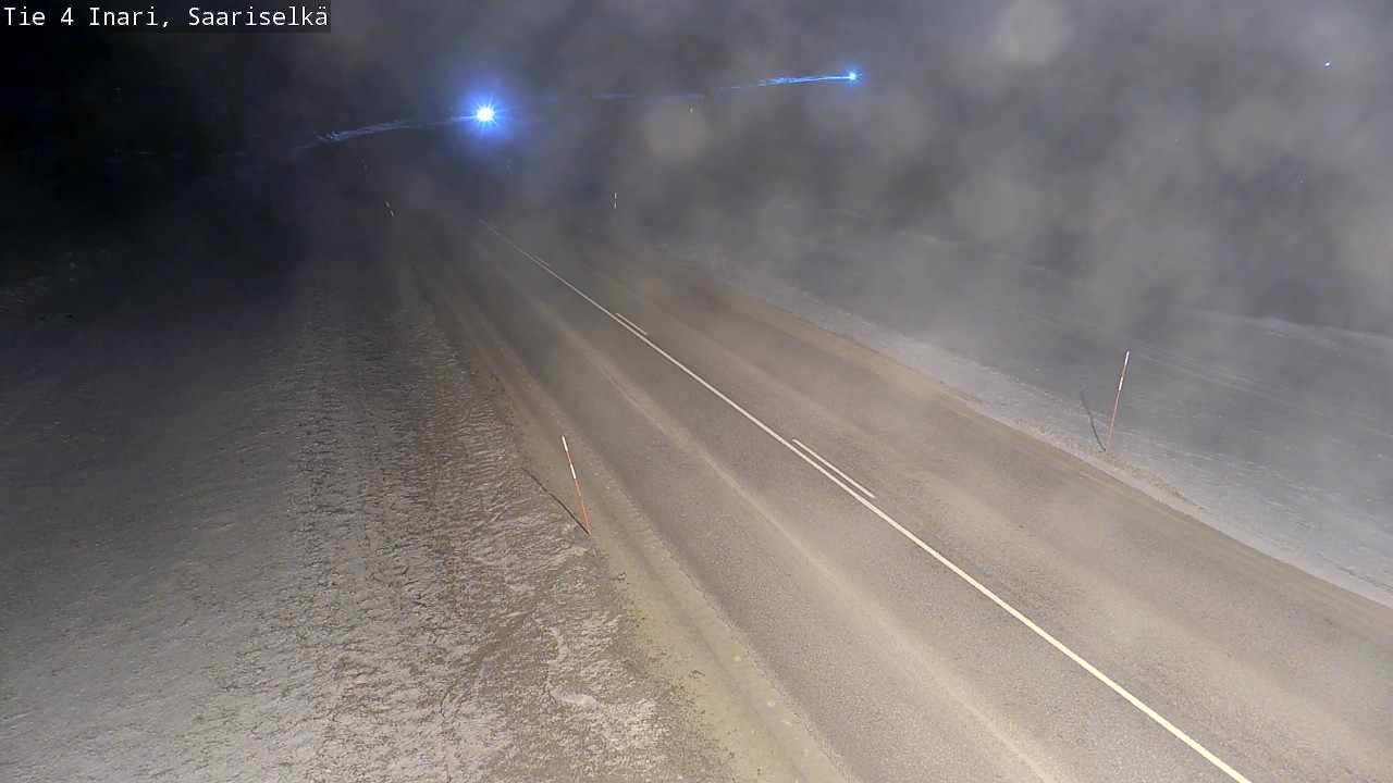 Kelikamerat Kuva Tie 4 Inari, Saariselkä, Kaunispää, Inari, Lappi