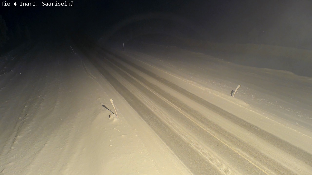 Kelikamerat Kuva Tie 4 Inari, Saariselkä, Kaunispää, Inari, Lappi