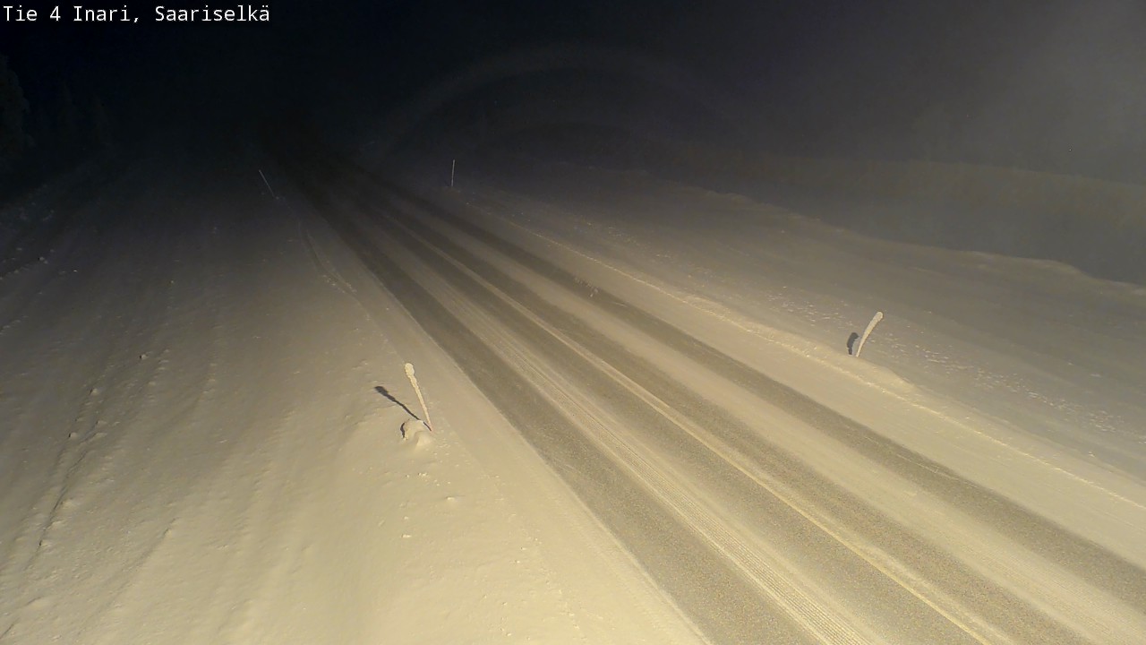 Kelikamerat Kuva Tie 4 Inari, Saariselkä, Kaunispää, Inari, Lappi