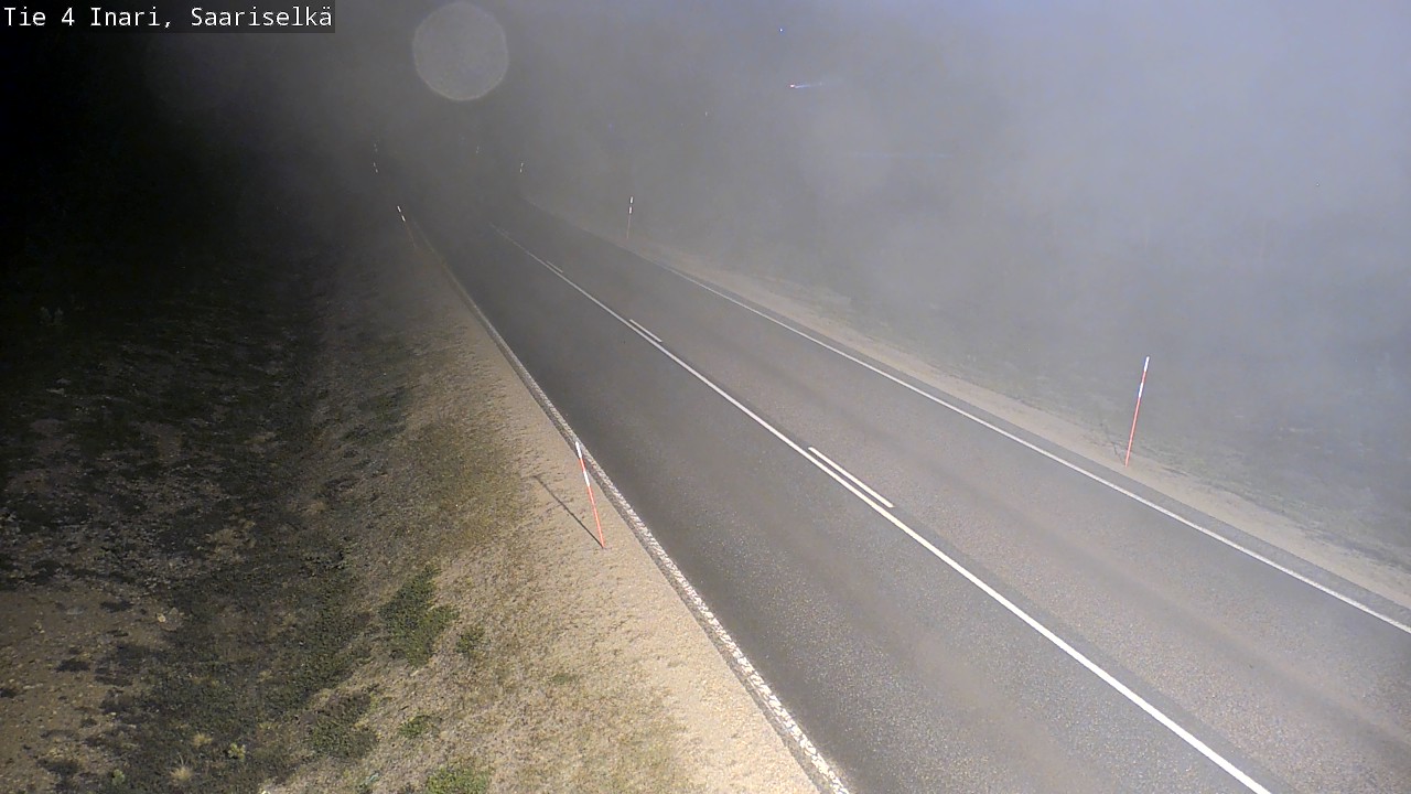 Kelikamerat Kuva Tie 4 Inari, Saariselkä, Kaunispää, Inari, Lappi