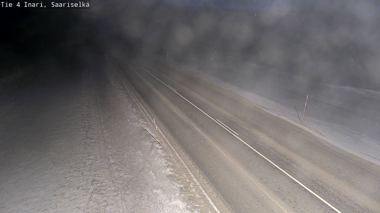 Kelikamerat Kuva Tie 4 Inari, Saariselkä, Kaunispää, Inari, Lappi