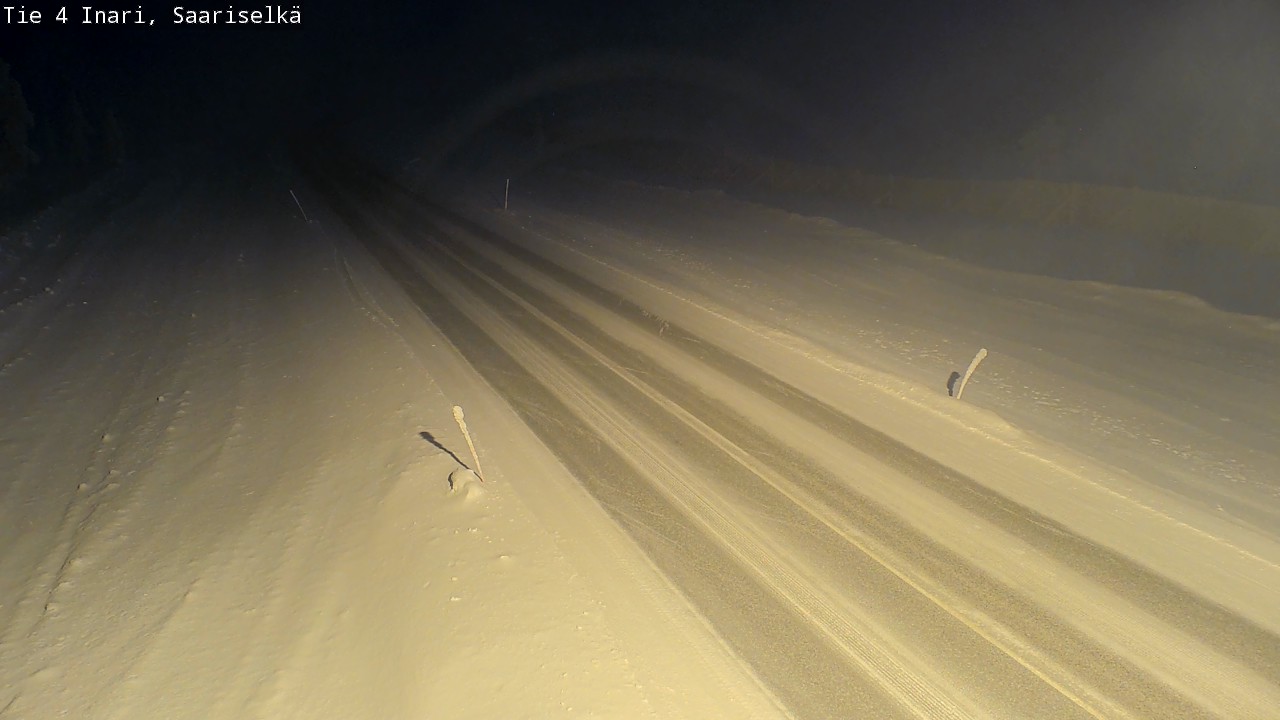 Kelikamerat Kuva Tie 4 Inari, Saariselkä, Kaunispää, Inari, Lappi