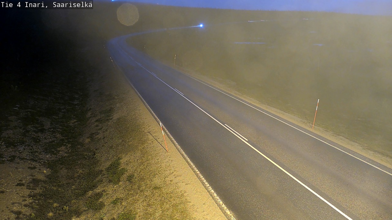 Kelikamerat Kuva Tie 4 Inari, Saariselkä, Kaunispää, Inari, Lappi