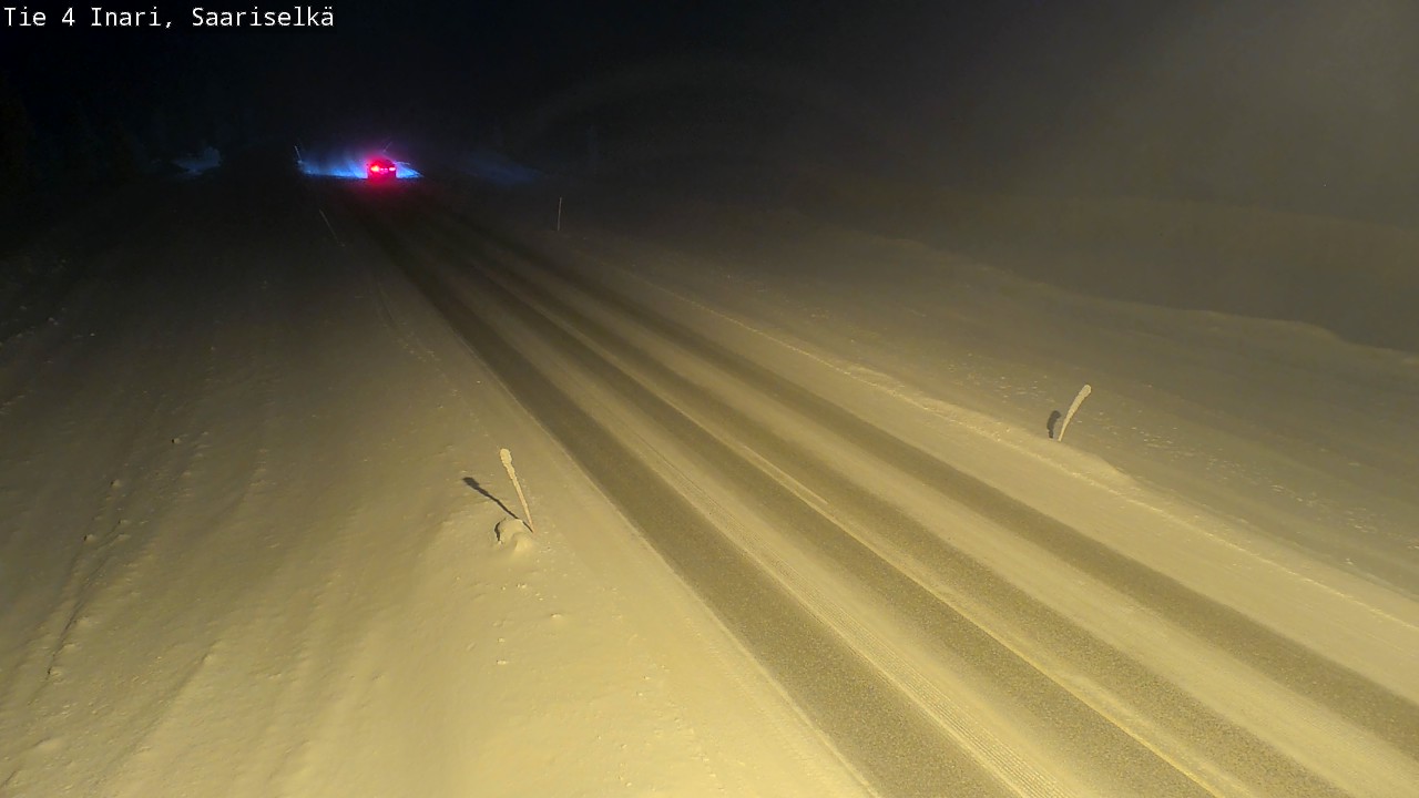 Kelikamerat Kuva Tie 4 Inari, Saariselkä, Kaunispää, Inari, Lappi
