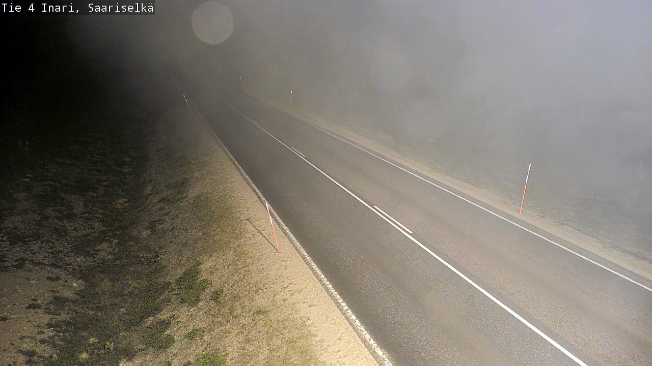 Kelikamerat Kuva Tie 4 Inari, Saariselkä, Kaunispää, Inari, Lappi