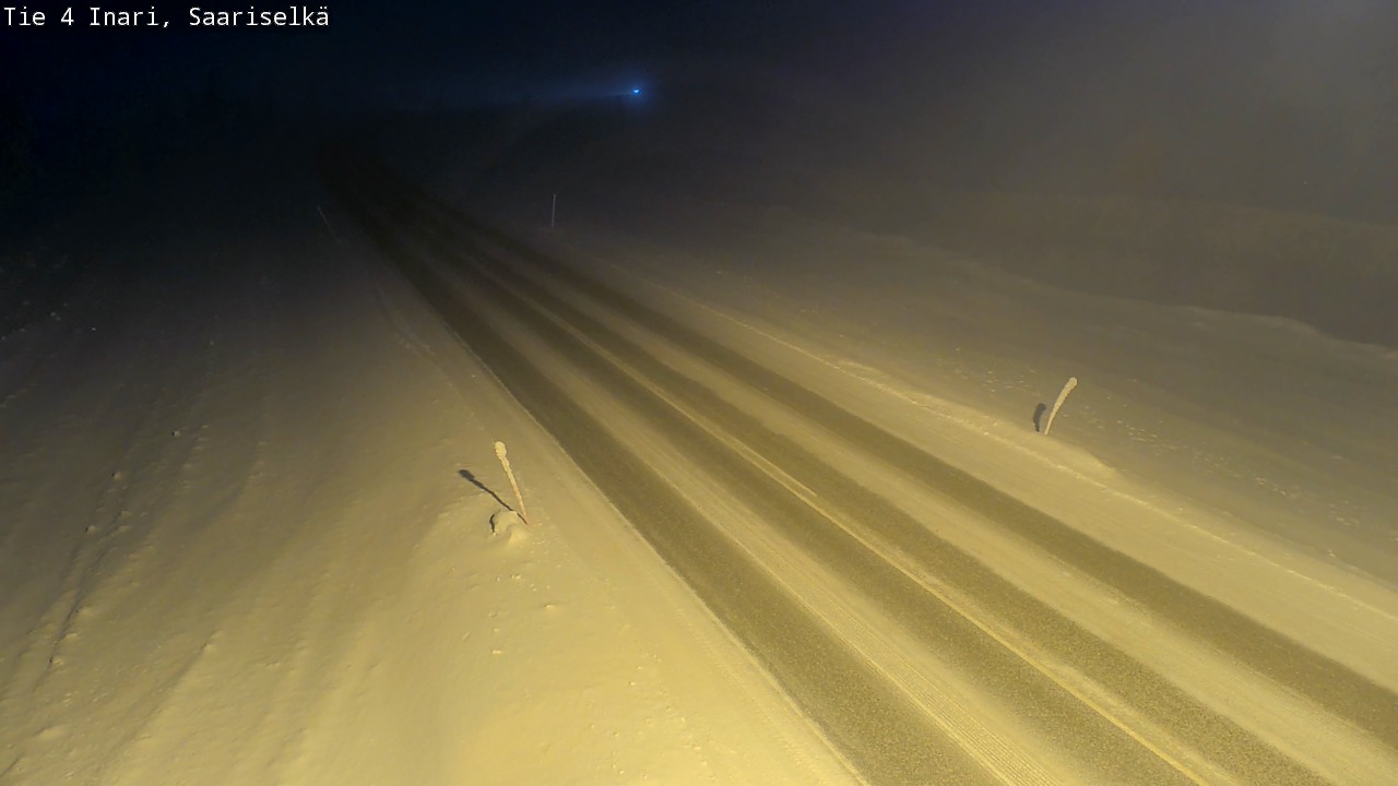 Kelikamerat Kuva Tie 4 Inari, Saariselkä, Kaunispää, Inari, Lappi