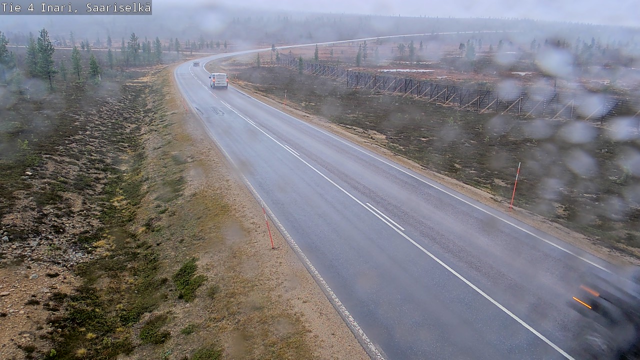 Kelikamerat Kuva Tie 4 Inari, Saariselkä, Kaunispää, Inari, Lappi