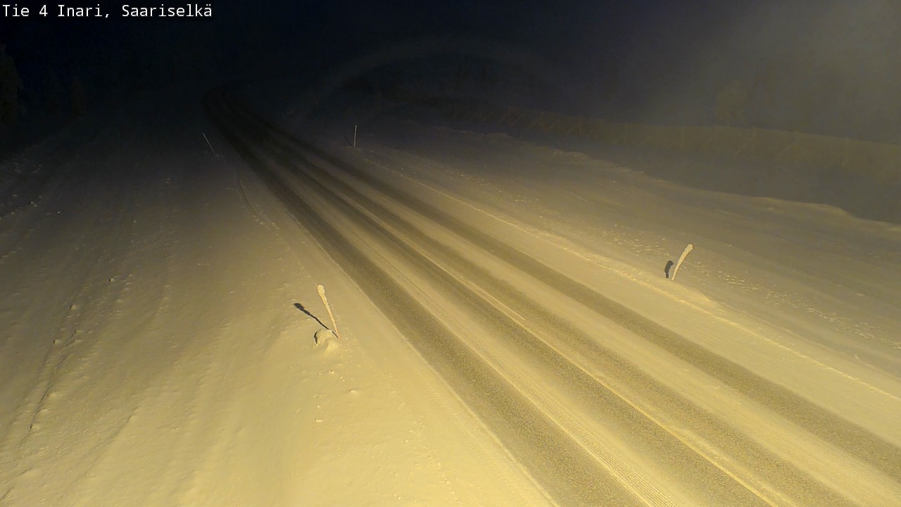 Kelikamerat Kuva Tie 4 Inari, Saariselkä, Kaunispää, Inari, Lappi