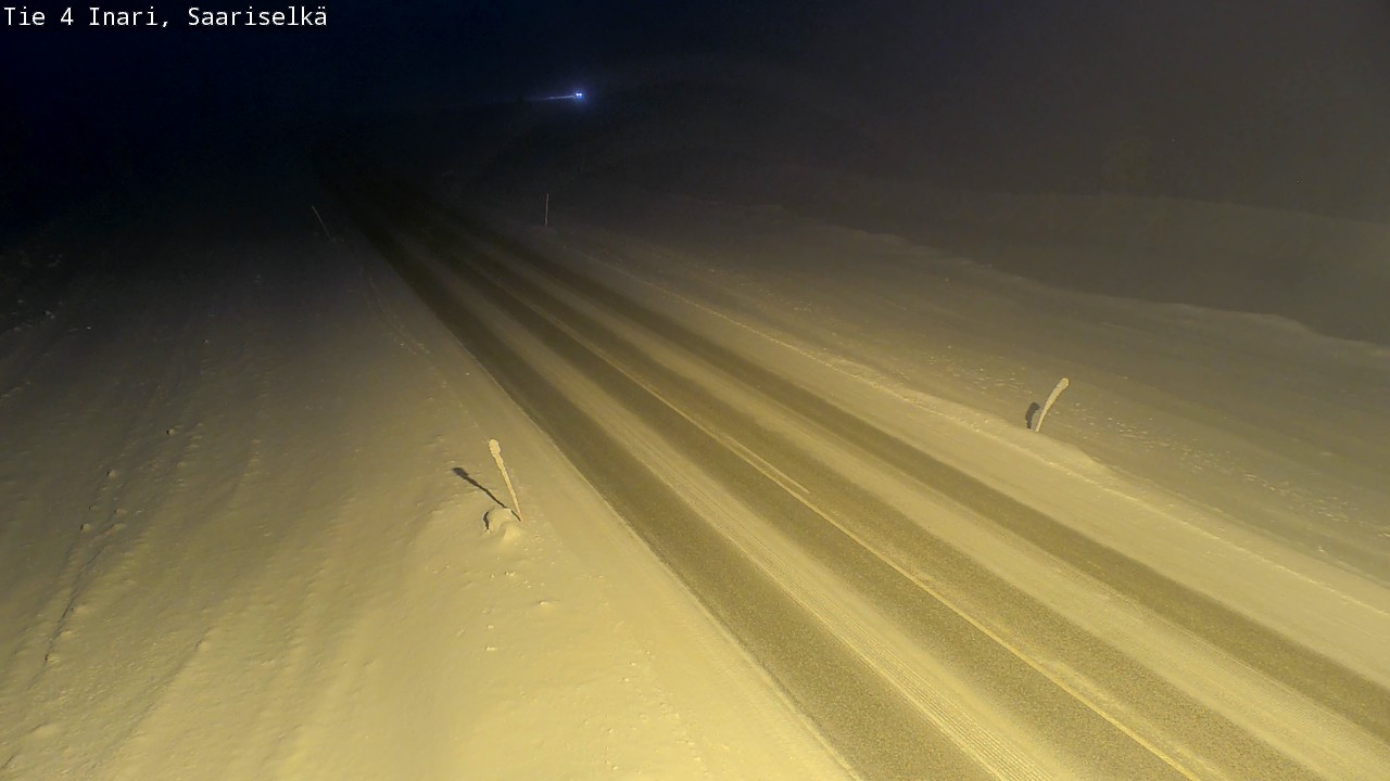 Kelikamerat Kuva Tie 4 Inari, Saariselkä, Kaunispää, Inari, Lappi