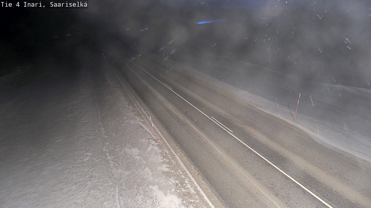 Kelikamerat Kuva Tie 4 Inari, Saariselkä, Kaunispää, Inari, Lappi