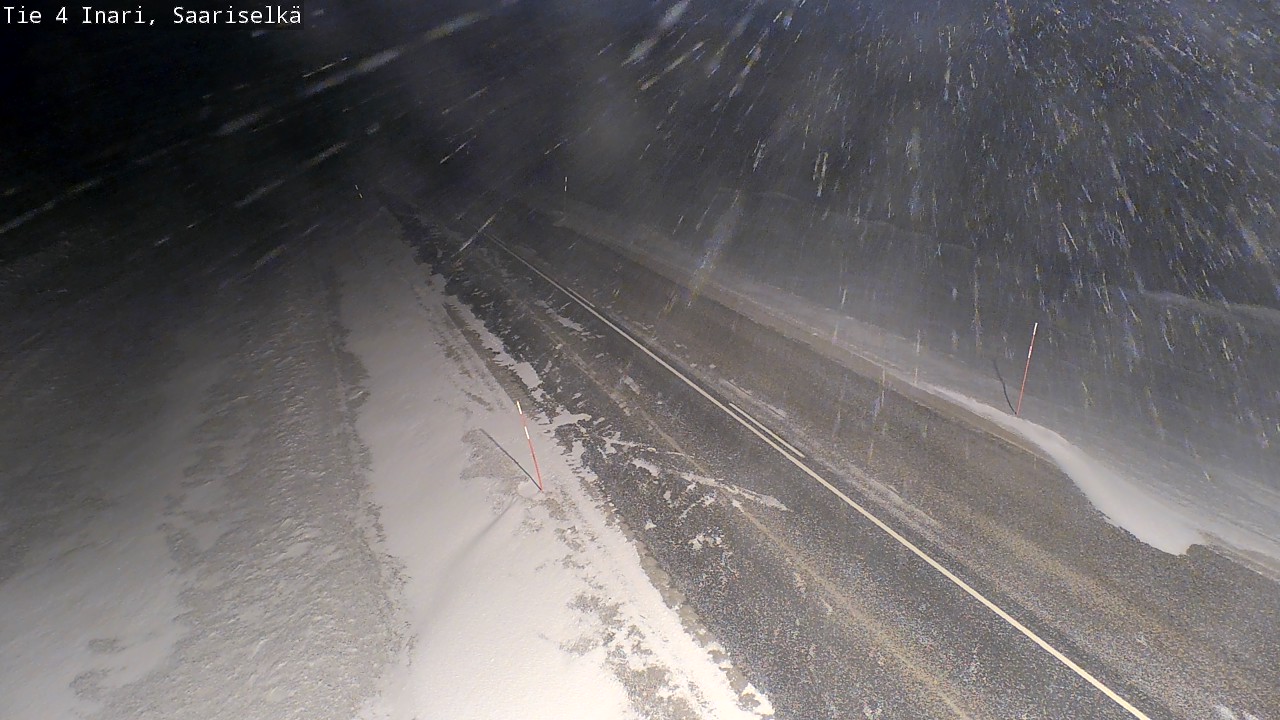 Kelikamerat Kuva Tie 4 Inari, Saariselkä, Kaunispää, Inari, Lappi