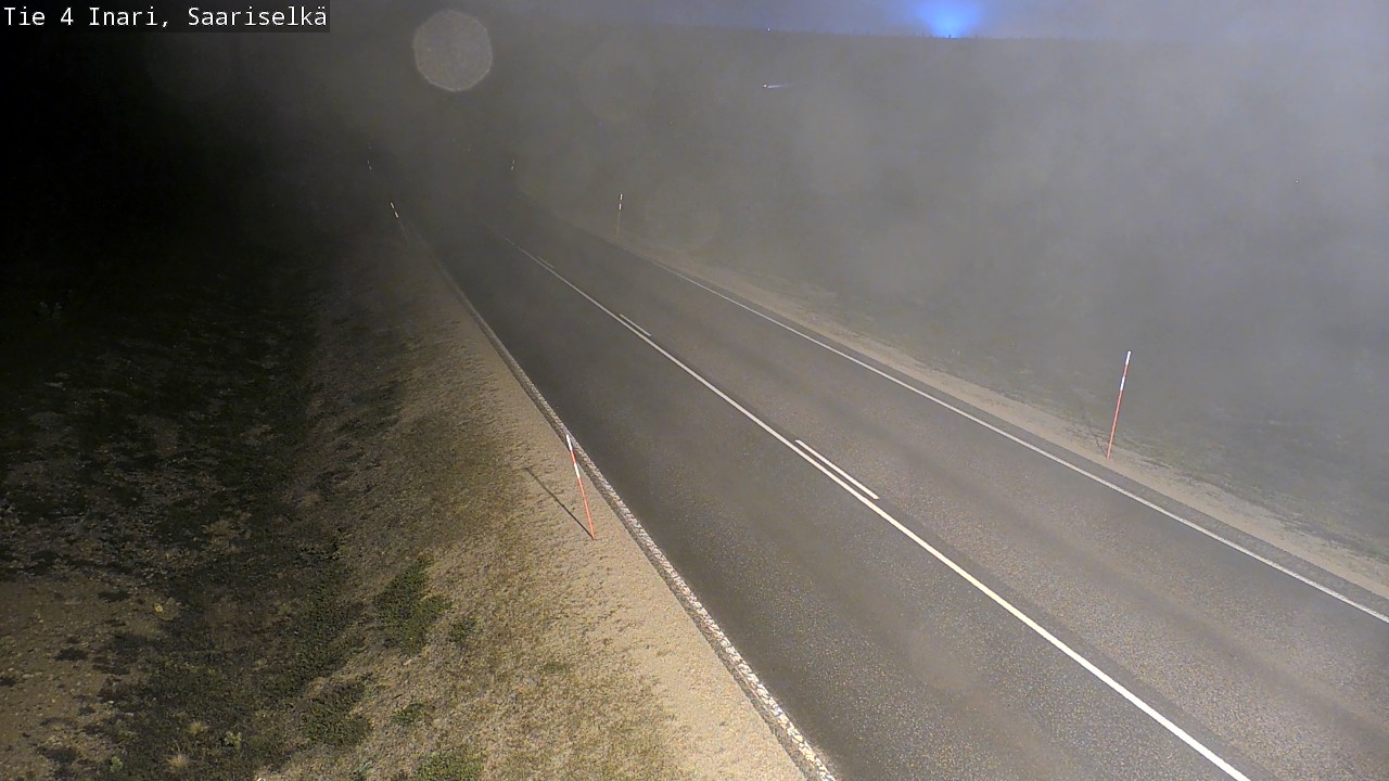 Kelikamerat Kuva Tie 4 Inari, Saariselkä, Kaunispää, Inari, Lappi