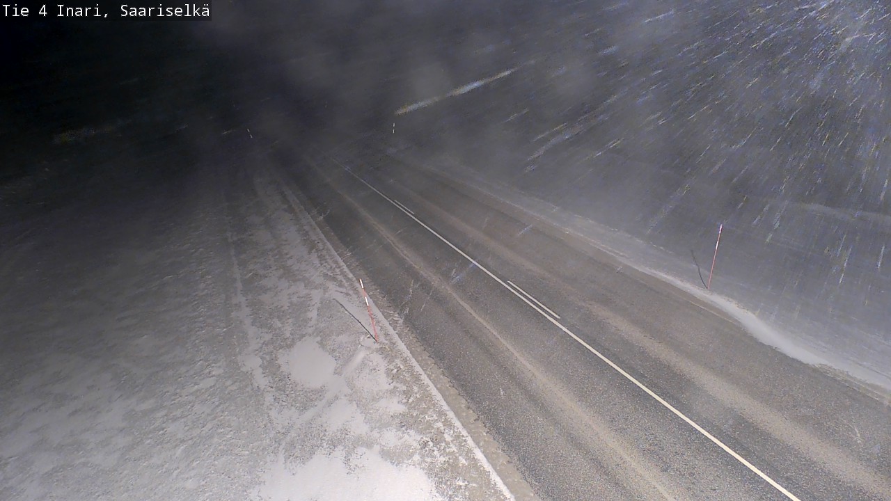 Kelikamerat Kuva Tie 4 Inari, Saariselkä, Kaunispää, Inari, Lappi