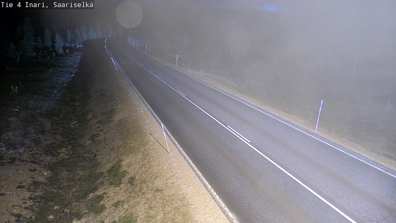 Kelikamerat Kuva Tie 4 Inari, Saariselkä, Kaunispää, Inari, Lappi