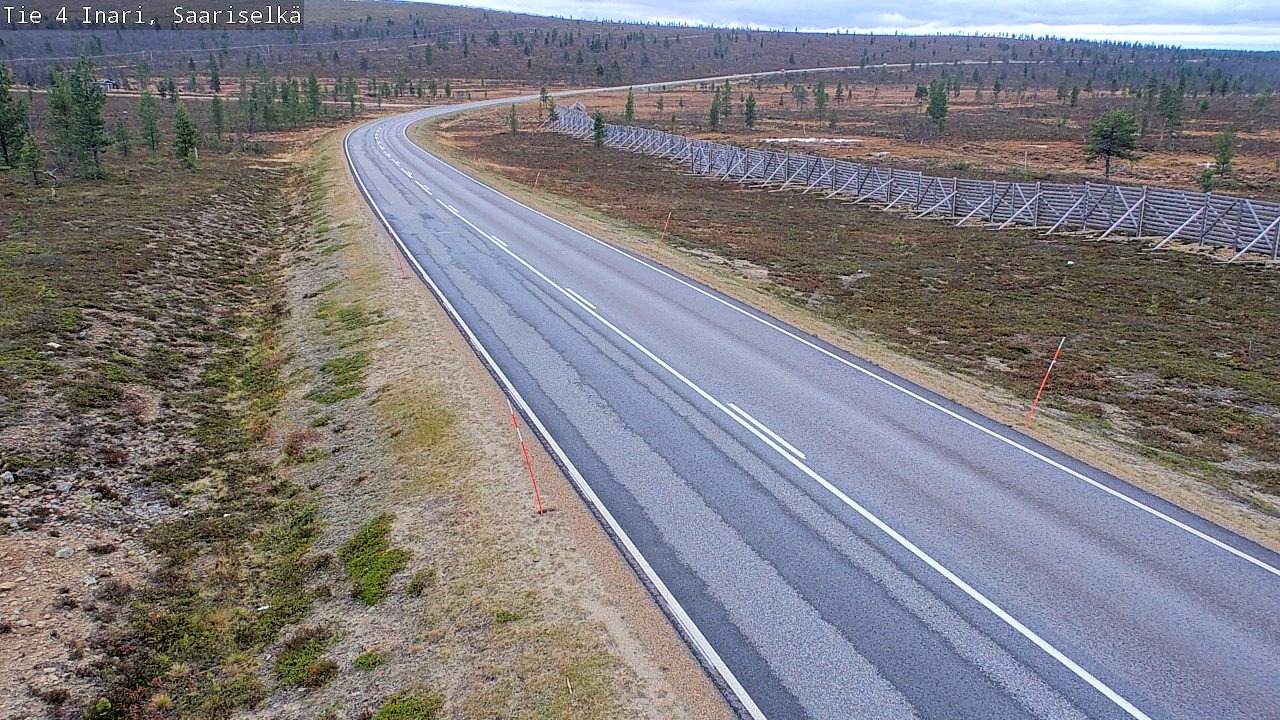 Kelikamerat Kuva Tie 4 Inari, Saariselkä, Kaunispää, Inari, Lappi