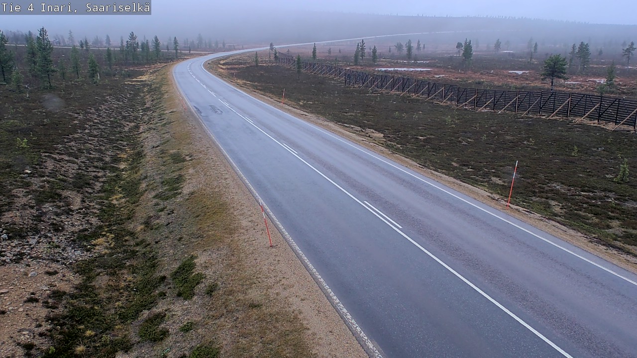 Kelikamerat Kuva Tie 4 Inari, Saariselkä, Kaunispää, Inari, Lappi